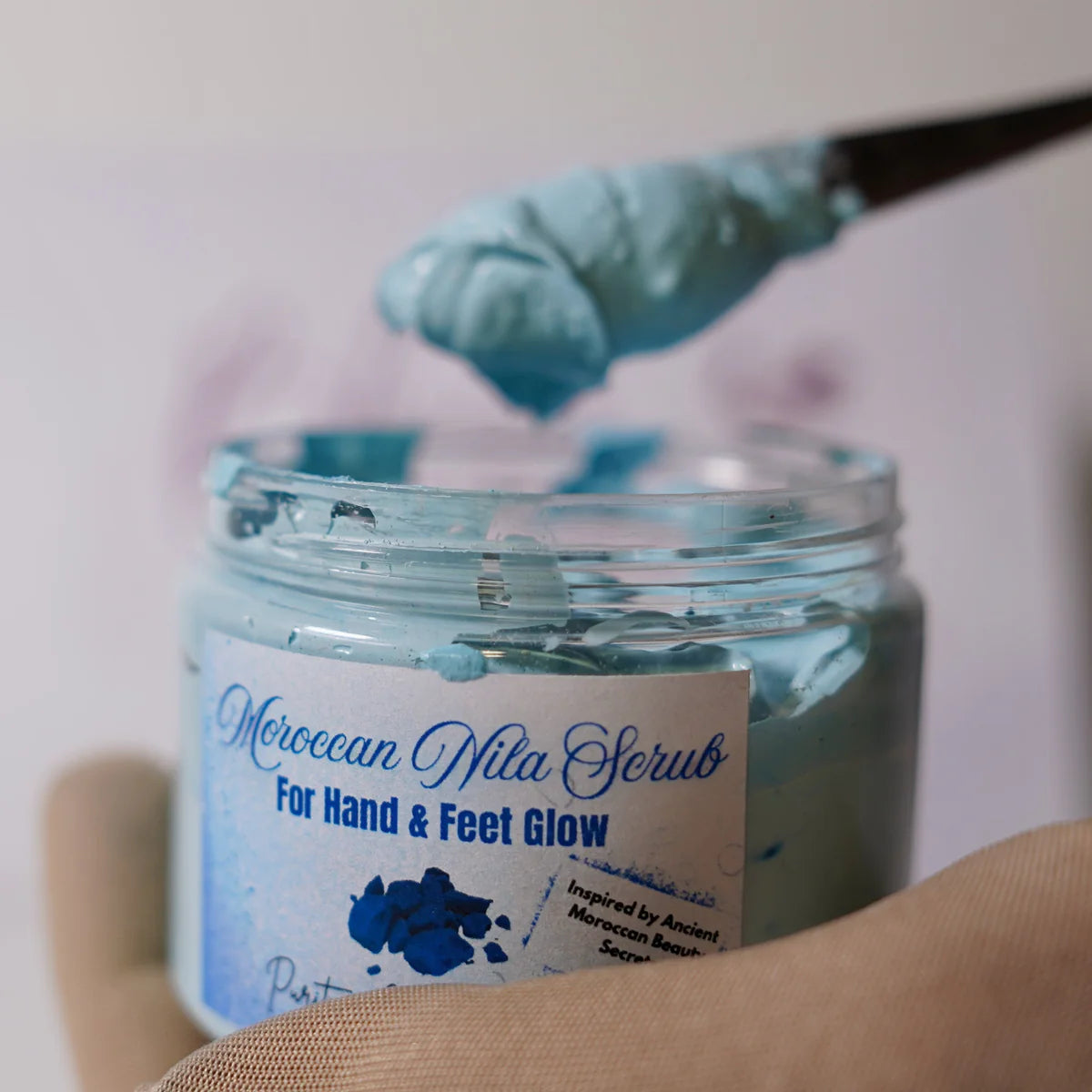 Moroccan Nila Hand & Feet Scrub – 150g | Brightening, Softening & Glow Care