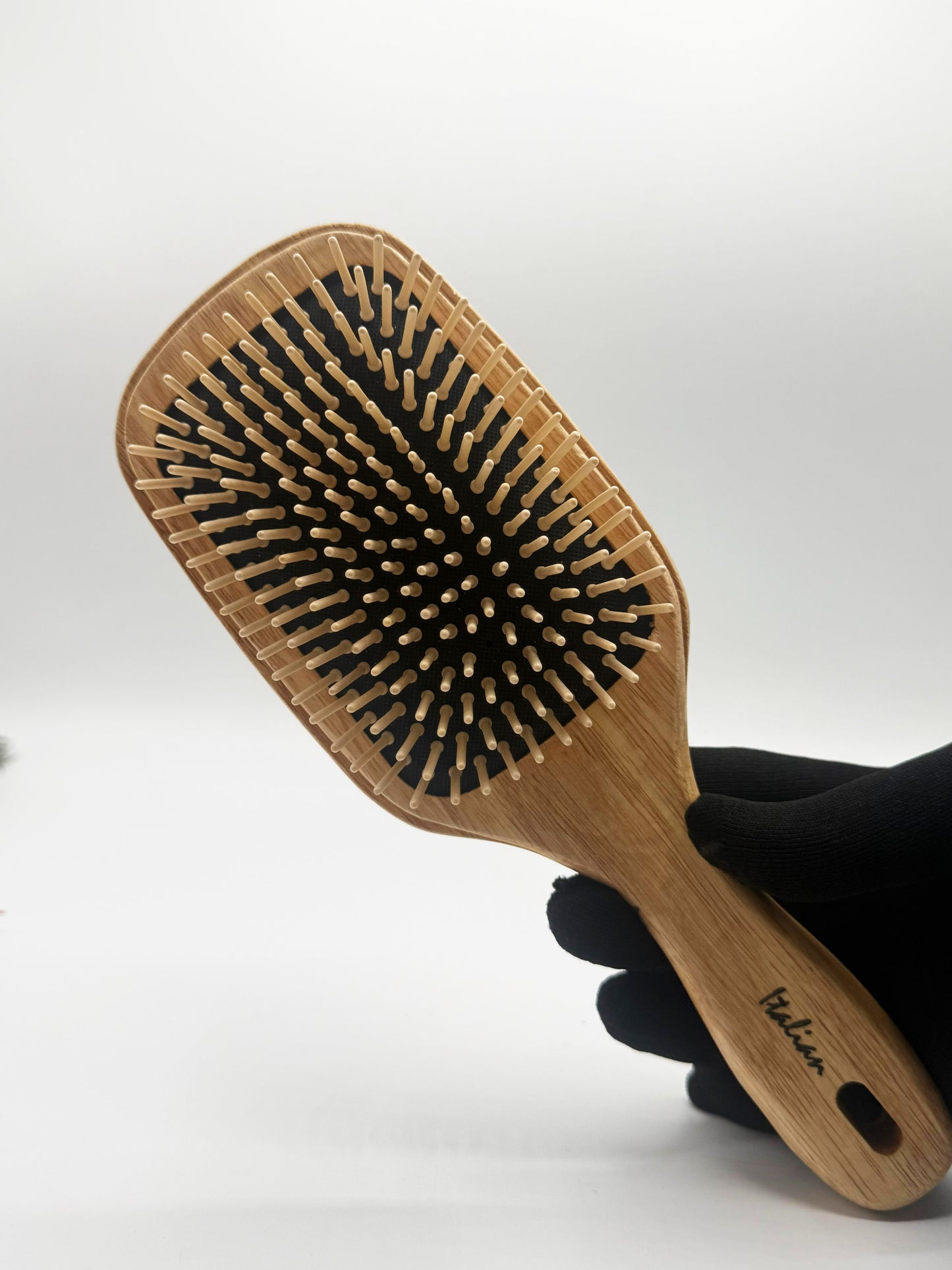 Italian XL Wooden Paddle Hair Brush